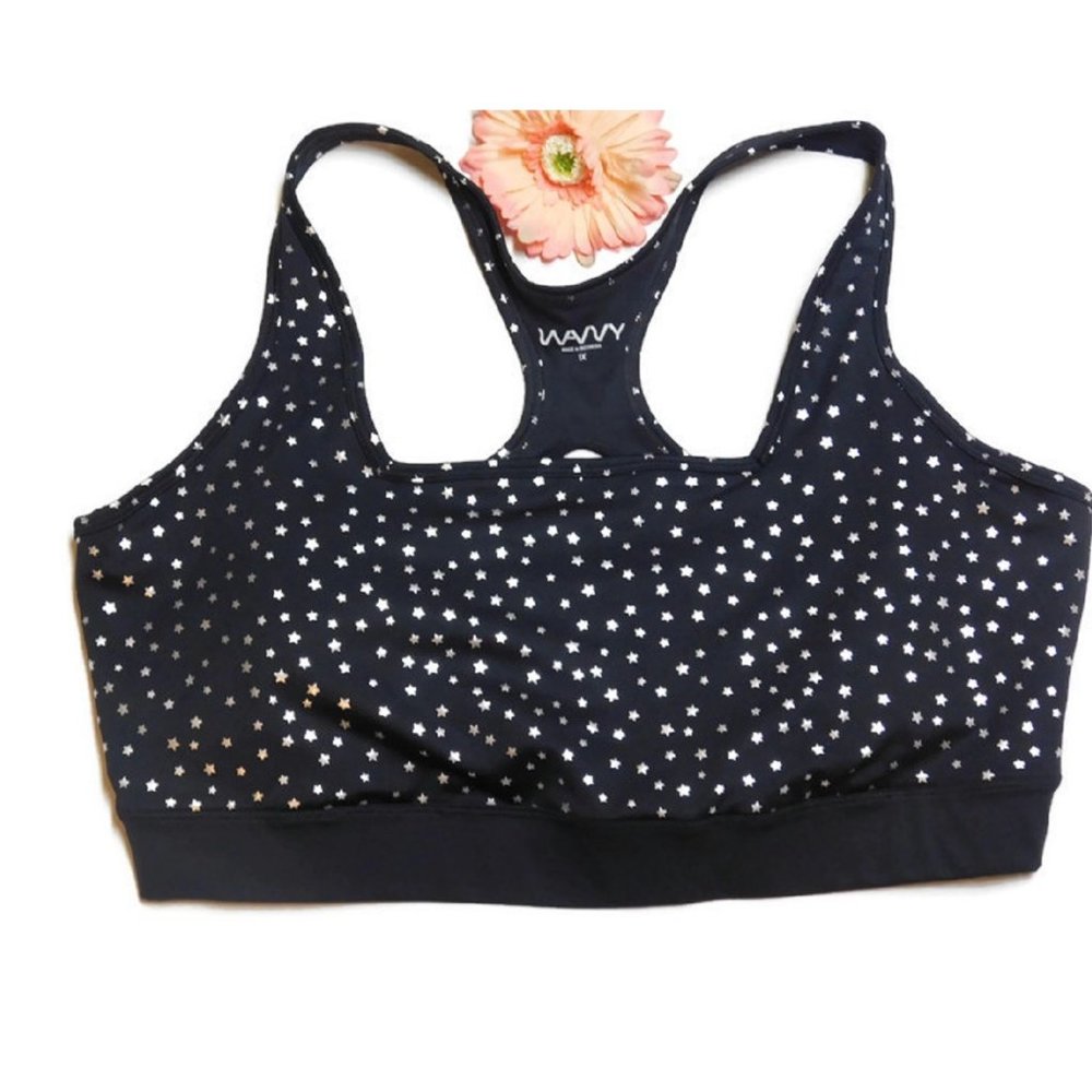WVVY FittyBritttty Metallic Finish Sport Bra 1X (300)